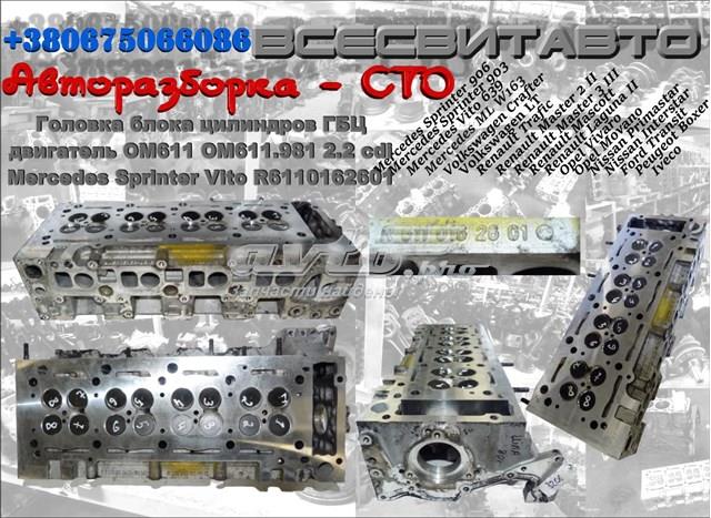 Головка блока в сборе c распредвалами Mercedes Sprinter 1 2-t