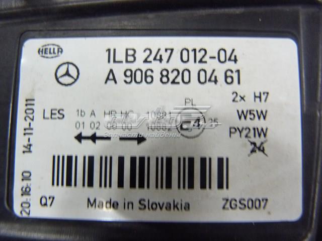 A9068200461 MERCEDES Фара правая купить в Ужгород