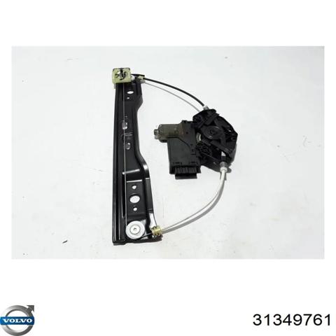 Механизм стеклоподъемника правой задней двери 31349761 VOLVO