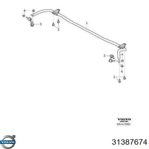 31387674 VOLVO Стойка стабилизатора заднего левая купить в Хмельницкий