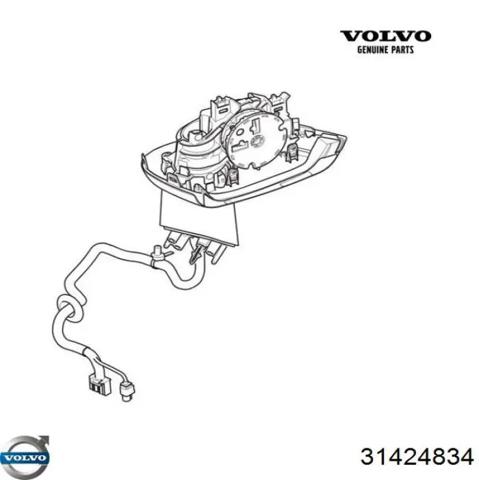 Правое боковое зеркало 31424834 VOLVO
