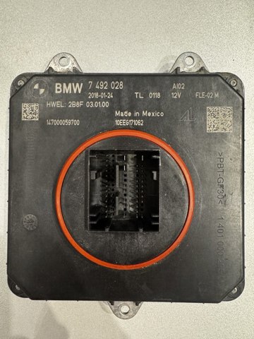 Модуль управления (ЭБУ) светом фар 7492028 BMW