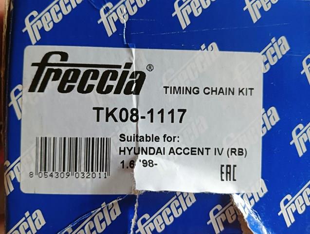 TK081117 FRECCIA Цепь ГРМ, комплект купить в Кривой Рог