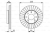 Тормоз дисковый передний 0986479840 BOSCH