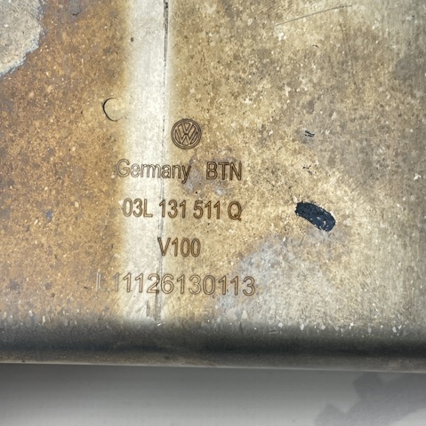 VAG 03L131511Q Радиатор системы EGR рециркуляции выхлопных газов в наличии Житомир