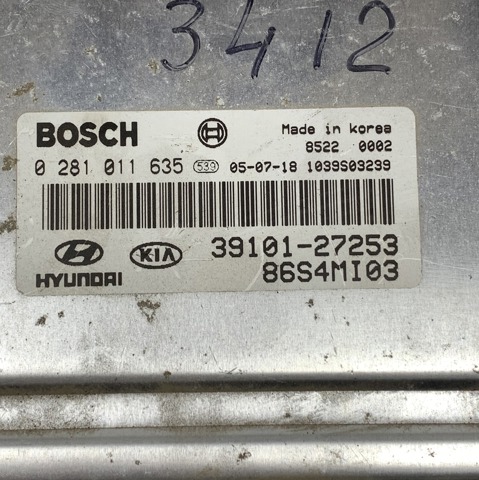 3910127253 HYUNDAI Блок управления двигателем купить в Днепр