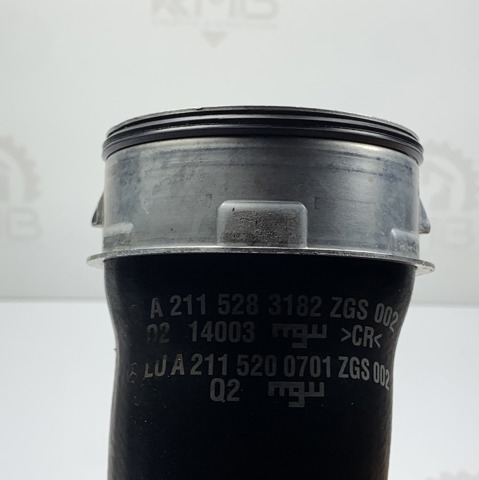 A2115283182 MERCEDES Шланг (патрубок) интеркуллера купить в Днепр