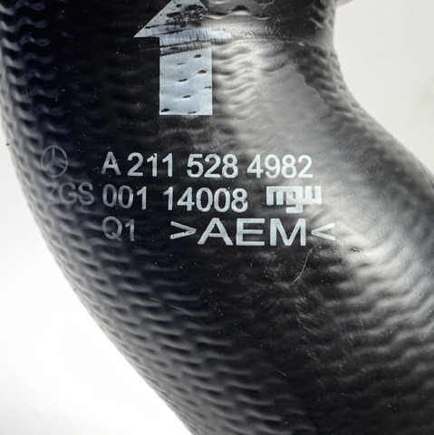 A2115284982 MERCEDES Шланг (патрубок) интеркуллера купить в Кривой Рог