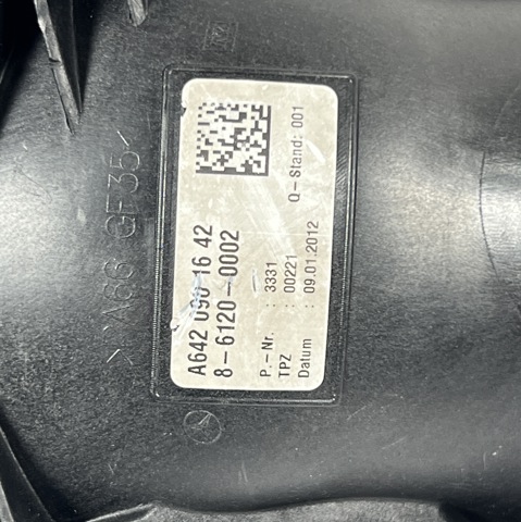MERCEDES A6420900048 Датчик потока (расхода) воздуха, расходомер M.A.F. - (Mass Airflow) в наличии Одесса