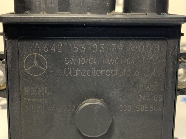 A6421530379 MERCEDES Реле свечей накала купить в Сумы