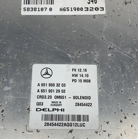MERCEDES A6519012902 в наличии Черновцы
