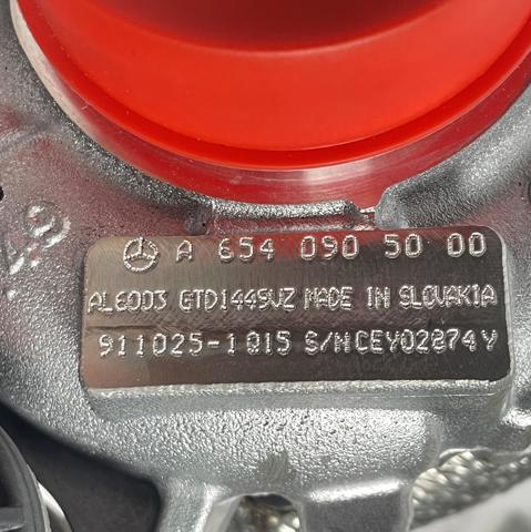MERCEDES A6540905000 Турбина в наличии Одесса