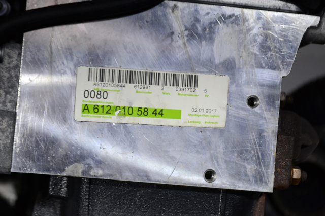 612981 MERCEDES Двигатель купить в Сумы