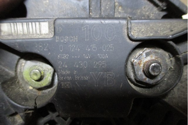 BOSCH 0124415025 Генератор в наличии Павлоград