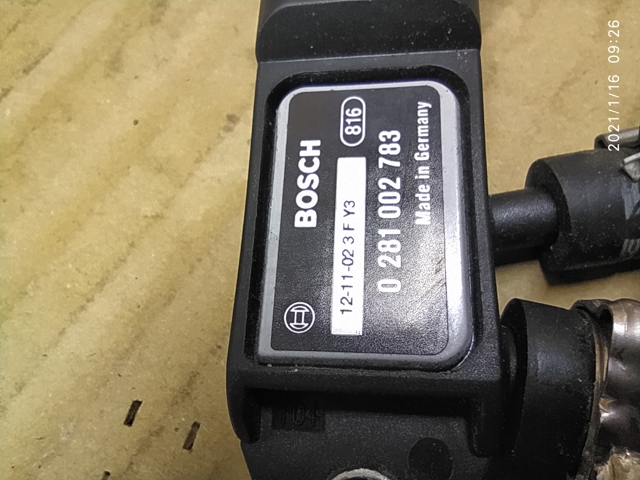 BOSCH 0281002783 Датчик давления выхлопных газов в наличии Ирпень