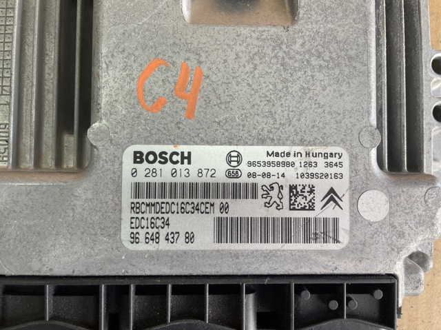 0281013872 BOSCH Модуль управления (ЭБУ) двигателем купить в Тернополь