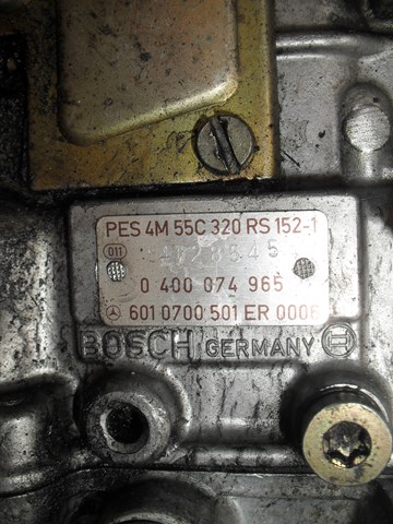 BOSCH 0400074965 Насос топливный высокого давления (ТНВД) в наличии Хмельницкий