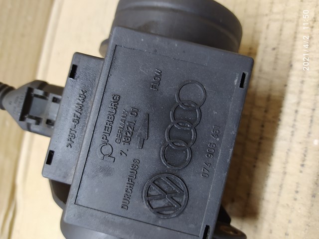 074906461 VAG Датчик потока (расхода) воздуха, расходомер M.A.F. - (Mass Airflow) купить в Черкассы