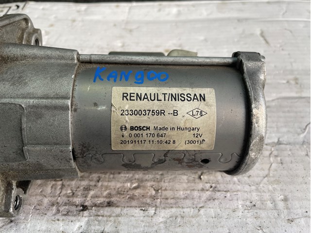 RENAULT 233003759R Стартер в наличии Киев