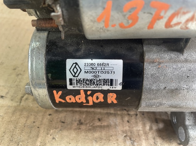 RENAULT 233006662R Стартер в наличии Ровно