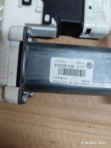 3C9959703 Мотор стеклоподъемника двери задней левой купить Днепр