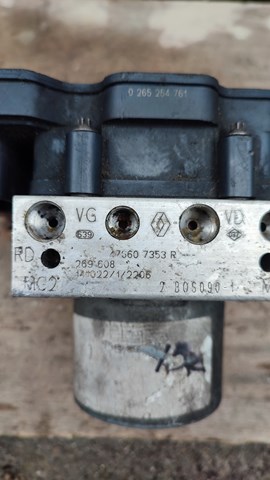 476607353R RENAULT Блок управления АБС (ABS) гидравлический купить в Николаев