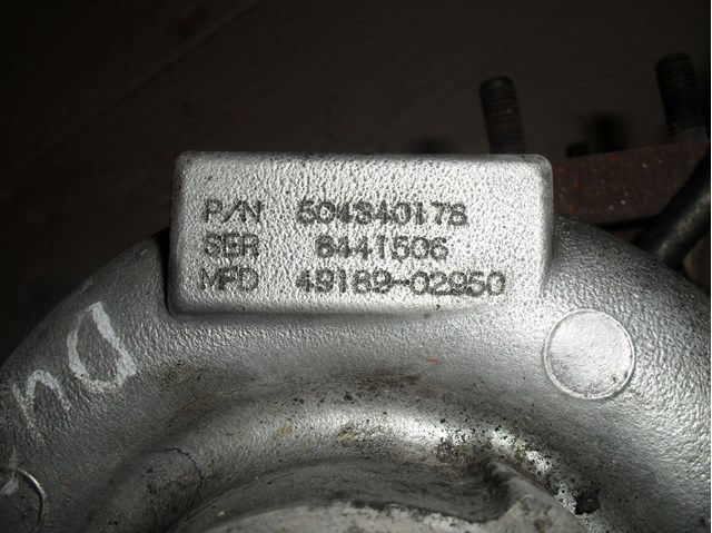 FIAT 504340178 Турбина в наличии Ровно