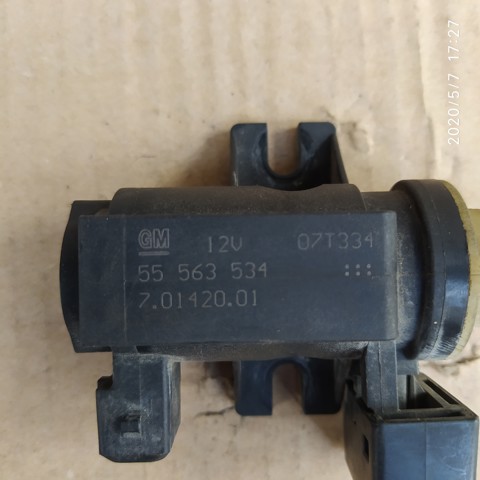 OPEL 55563534 Клапан преобразователь давления наддува (соленоид)  в наличии Одесса