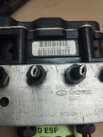 589202L500 HYUNDAI Блок АБС купить в Одесса