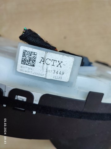 OPEL 600775881 Панель приборов в наличии Житомир