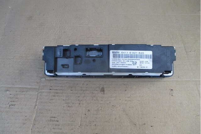 BMW 64116921845 Блок управления кондиционером в наличии Харьков