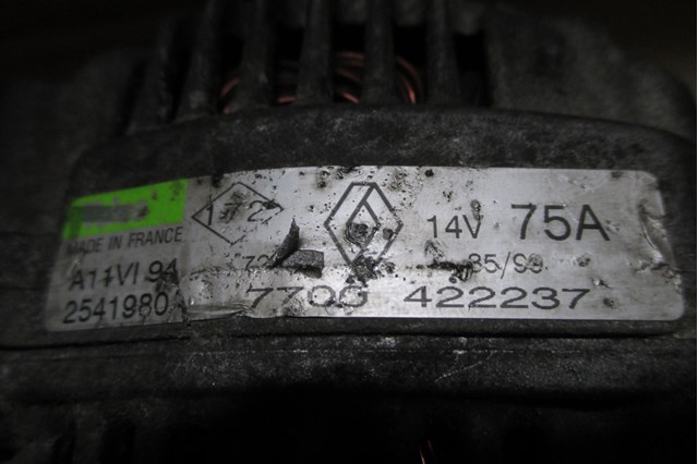 RENAULT 7700422237 Генератор в наличии Киев