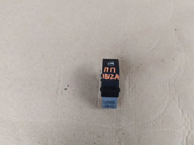 Кнопка подъемника переднего правого стекла 7L6959855 VAG