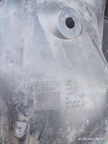 RENAULT 8200334164 Подкрылок крыла переднего левый задний в наличии Днепр