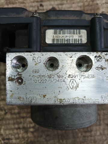 8201011838 RENAULT Блок управления АБС купить в Черновцы