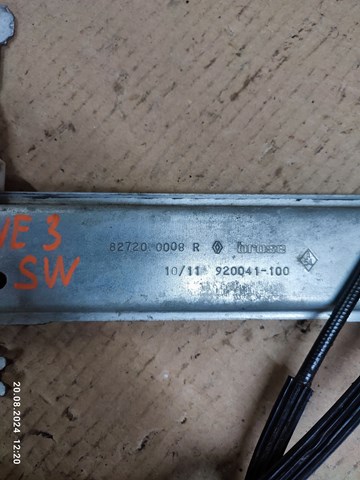 827200008R RENAULT Механизм стеклоподъемника двери задней правой купить в Чернигов