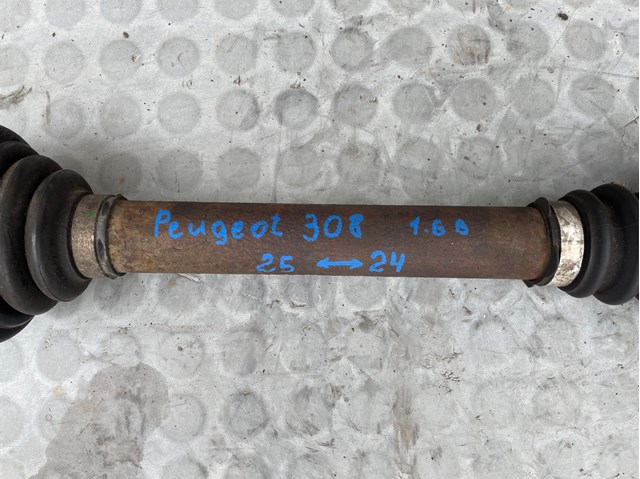 9656135280 PEUGEOT Полуось (привод) передняя левая купить в Харьков