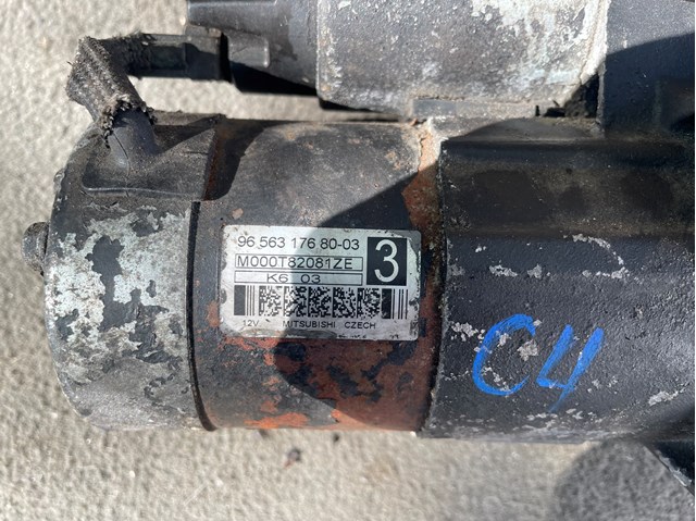 PEUGEOT 9656317680 Стартер в наличии Житомир