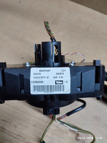 96630724XT PEUGEOT Переключатель подрулевой, в сборе купить в Полтава
