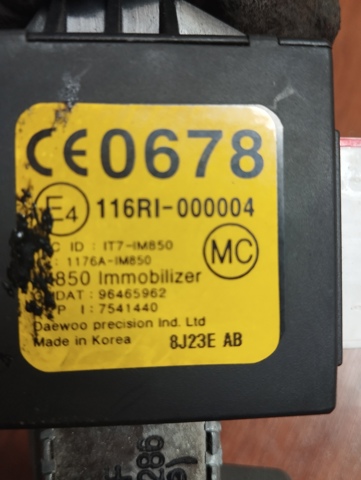 96802693 GM Блок управления двигателем купить в Каменское