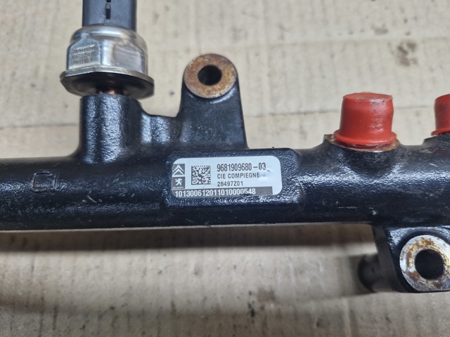 PEUGEOT 9681909680 Распределитель топлива (рампа) в наличии Каменское