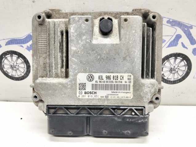 ЭБУ двигателем 03L906018CH VAG