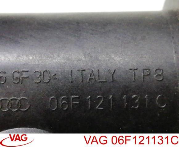 06F121131C VAG Фланец системы охлаждения (тройник) купить в Харьков
