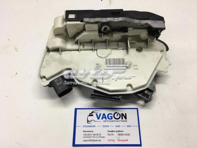 Замок двери задней левой 1S4839015C VAG