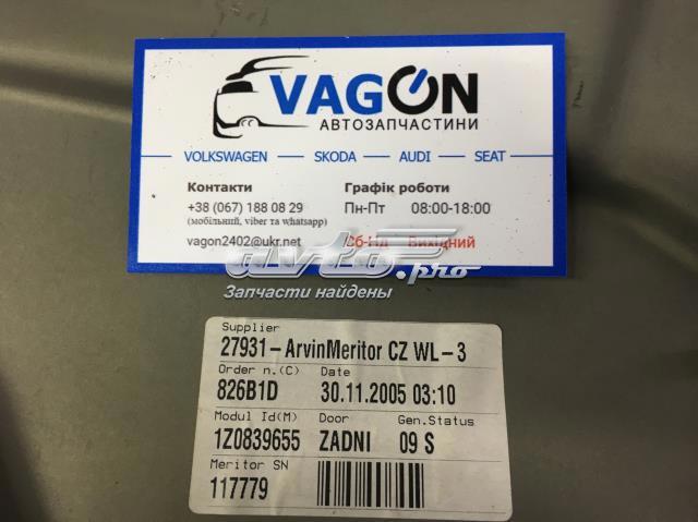 1Z0839655 VAG Механизм стеклоподъемника двери задней левой купить в Львов