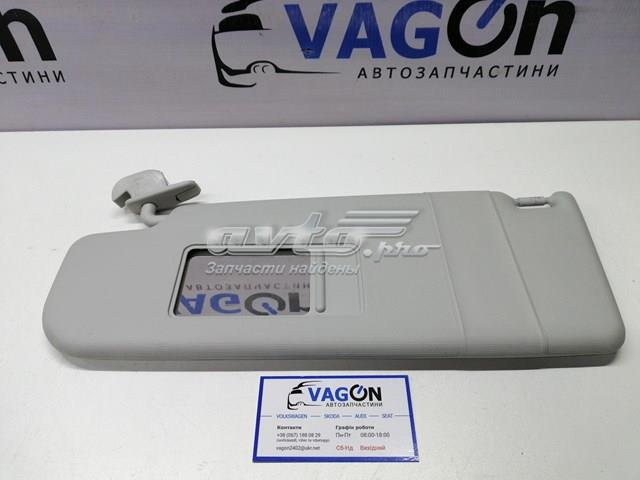 Козырек солнцезащитный автомобиля 1Z0857551D VAG