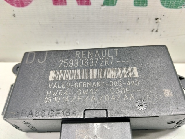 259906372R RENAULT Модуль управления (ЭБУ) парктроником купить в Днепр