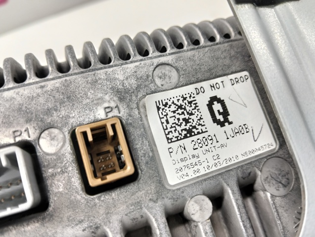 NISSAN 280911JA0B Дисплей многофункциональный в наличии Полтава