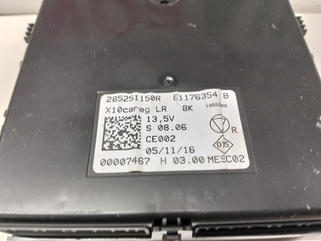 285251150R RENAULT Модуль управления климат-контролем купить в Львов