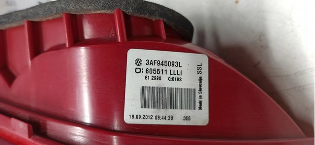 VAG 3AF945093L Фонарь задний левый внутренний в наличии Киев